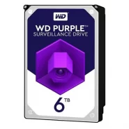 هارد دیسک اینترنال وسترن دیجیتال مدل WD64PURZ بنفش با ظرفیت 6 ترابایت