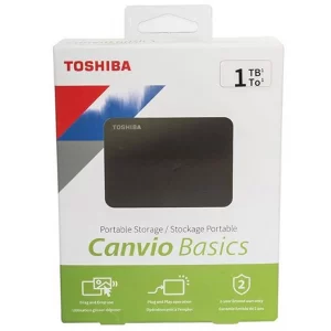هارد دیسک اکسترنال برند توشیبا مدل Canvio Basics با ظرفیت 1 ترابایت