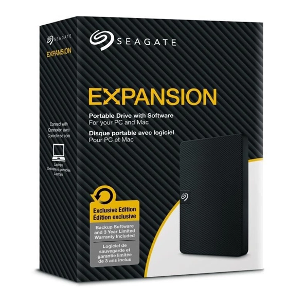 هارد دیسک اکسترنال برند SEAGATE مدل EXPANSION با ظرفیت 2 ترابایت
