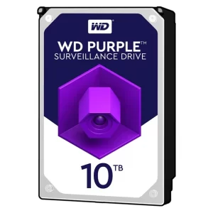 هارد دیسک اینترنال وسترن دیجیتال مدل WD101PURP بنفش با ظرفیت 10 ترابایت