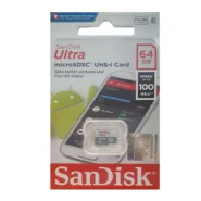 رم میکرو San Disk مدل Ultra ظرفیت 64 گیگابایت