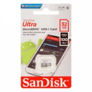 رم میکرو San Disk مدل Ultra ظرفیت ۳۲ گیگابایت