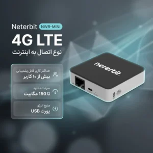 مودم سیم کارتی Neterbit 4G مدل NWR-MINI نتربیت مینی