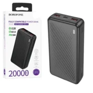 پاوربانک برندبروفون مدل BJ56A 22.5W+PD 20W ظرفیت 20000 میلی‌ آمپر