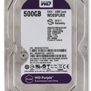 هارد دیسک اینترنال وسترن دیجیتال مدل WD05PURX بنفش با ظرفیت 500 گیگابایت