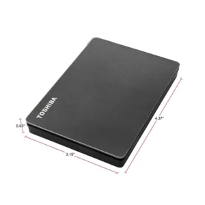 هارد دیسک اکسترنال برند Toshiba مدل Canvio Gaming با حجم 1 ترابایت